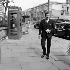 Kenneth Hume at Paddington Register Office Print, 8th June 1961