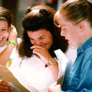 Kenton School Pupils Receive GCSE Results Print, August 1995 Kenton School Pupils Receive GCSE Results Print, August 1995