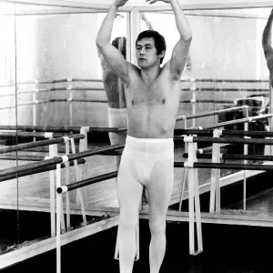 Kevin Finnegan Boxer in Ballet Print Circa 1975 Kevin Finnegan Boxer in Ballet Print Circa 1975