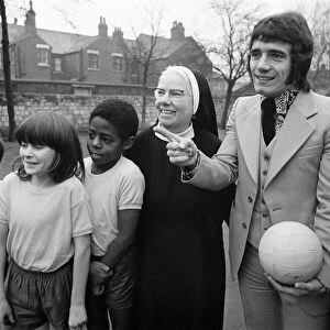 Kevin Keegan, the England and Liverpool football idol, returns to his old school