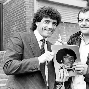 Kevin Keegan with North East actor Tim Healy Circa 1983