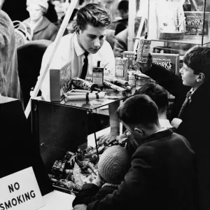 Fireworks at Birmingham Store Print, 4th November 1962