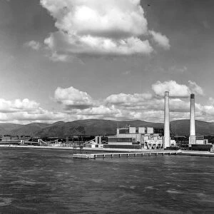 Kincardine Electric Power Station October 1960 To be opened by Queen Elizabeth 11