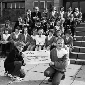 These kind-hearted Colne Valley High School youngsters have given a boost to charity