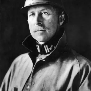 King Albert of Belgium as commander of the Army Group Flanders Circa November 1918