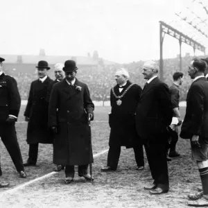 King George V at Hyde Road Stadium Print King George V at Hyde Road Stadium Print