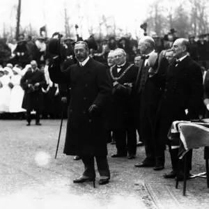 King George V visits the North West. Date Unknown King George V visits the North West. Date Unknown