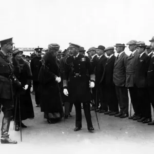 King George V visits the North West. Date Unknown King George V visits the North West. Date Unknown