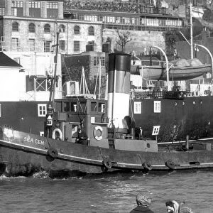 Kings TID Tug "Sea Gem"pictured in 1961 in Bristol Harbour