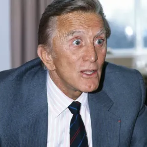 Kirk Douglas Print, Tough Guys' 1987 Kirk Douglas Print, Tough Guys' 1987