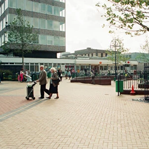Kirkby Town Centre Renovations, Kirkby, Liverpool, Merseyside, 13th September 1994