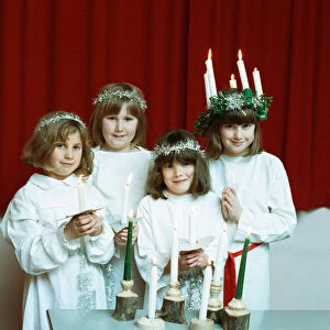 Kirklees Anglo Scandinavian Society celebrating Luciafest (Saint Lucy