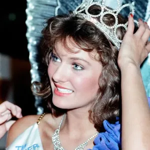 Kirsty Bertarelli, formerly Kirsty Roper, is pictured here after being crowned as Miss UK Kirsty Bertarelli, formerly Kirsty Roper, is pictured here after being crowned as Miss UK