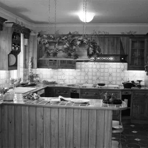 Margaret Thatcher's Dulwich Gate Kitchen Print, 1985