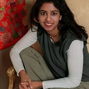 Konnie Huq TV Presenter December 1997. The new presenter to join the Blue Peter