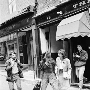 Koo Stark, Actress out and about in London, Friday 3rd June 1983