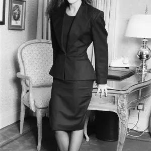 Koo Stark, Actress in London, Thursday 28th January 1988 Koo Stark, Actress in London, Thursday 28th January 1988