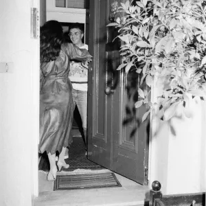 Koo Stark, Actress pictured outside her London Flat this evening, returning home Koo Stark, Actress pictured outside her London Flat this evening, returning home