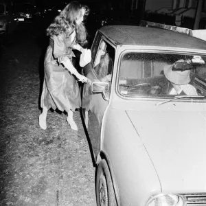 Koo Stark, Actress pictured outside her London Flat this evening Koo Stark, Actress pictured outside her London Flat this evening