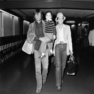 Kris Kristofferson and Rita Coolidge with Casey Print 1978 Kris Kristofferson and Rita Coolidge with Casey Print 1978