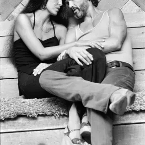 Kris Kristofferson and his wife Rita Coolidge during rehearsals for their super show in Kris Kristofferson and his wife Rita Coolidge during rehearsals for their super show in