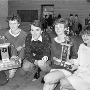 Krypton Factor host Gordon Burns presents Kirklessa Junior Badminton Open tournament Krypton Factor host Gordon Burns presents Kirklessa Junior Badminton Open tournament