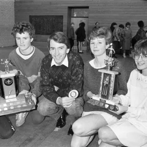 Krypton Factor host Gordon Burns presents Kirklessa Junior Badminton Open tournament Krypton Factor host Gordon Burns presents Kirklessa Junior Badminton Open tournament