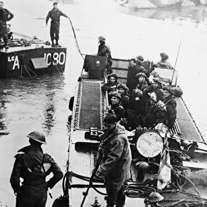 L. C. As depart from a jumping off point for the attack on Flushing by British