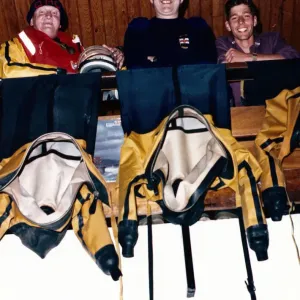L - R, Dave Cammish, Derek Robinson and Mike Smithson, who recently took part in a L - R, Dave Cammish, Derek Robinson and Mike Smithson, who recently took part in a