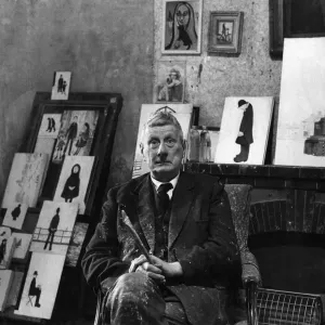 L.S. Lowry Print from Memory Lane