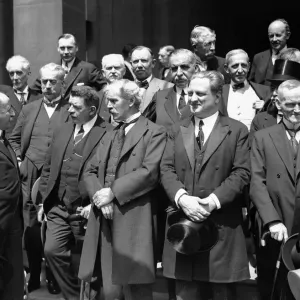 Labour Ministers outside Buckingham Palace following the formation of the first Labour Labour Ministers outside Buckingham Palace following the formation of the first Labour