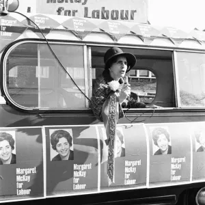 Labour MP Margaret McKay has bought an ice cream van from which to canvass her