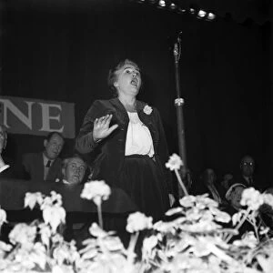 Labour Party Conference 1952 Jennie Lee addresses "Tribune"