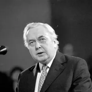 Labour Party Conference: Prime Minister Harold Wilson; Party Leader
