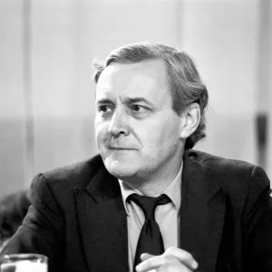 Labour politician Anthony Wedgewood Benn during a debate on the Common Market