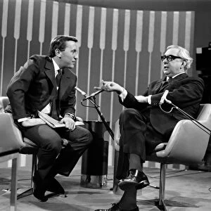 Labour politician George Brown interviewed by David Frost on the Frost Show
