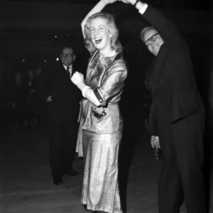 Labour politician Herbert Morrison and wife dancing at the Labour Party Conference