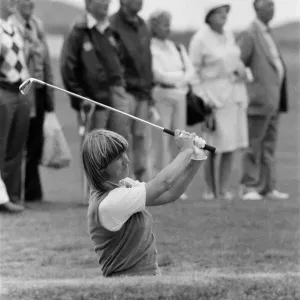 Ladies British Open Championship at Southport. Debbie Massey. 29th July 1982 Ladies British Open Championship at Southport. Debbie Massey. 29th July 1982