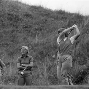 Ladies British Open Championship at Southport. Debbie Massey, Pia Nilsson. 29th July 1982 Ladies British Open Championship at Southport. Debbie Massey, Pia Nilsson. 29th July 1982