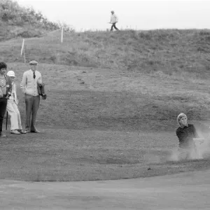 Ladies British Open Championship at Southport. Pia Nilsson. 29th July 1982 Ladies British Open Championship at Southport. Pia Nilsson. 29th July 1982