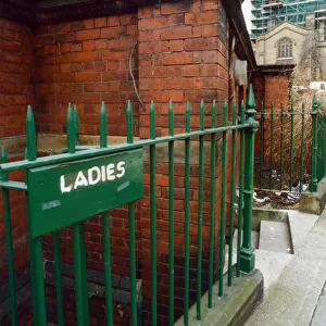 Ladies toilets, Nicholas Street, Newcastle. 25th March 1991
