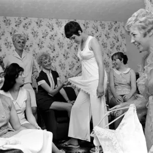Ladies in Lingerie at Home Party Print, November 1969 Ladies in Lingerie at Home Party Print, November 1969