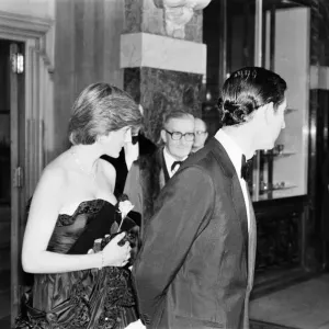 Lady Diana's First Public Engagement Print 1981 Lady Diana's First Public Engagement Print 1981