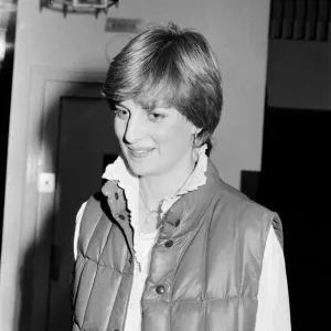 Lady Diana Spencer, pictured at her London flat in September 1980 Lady Diana Spencer, pictured at her London flat in September 1980