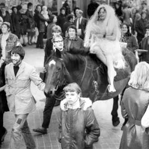 Lady Godiva lives again as 20 year old Joan Pattison, a third year student of Sunderland