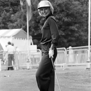 Lady golfers from all over the world compete in the European LPGA at Sunningdale