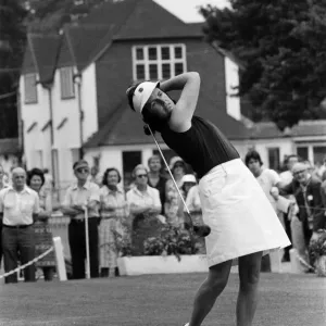 Lady golfers from all over the world compete in the European LPGA at Sunningdale