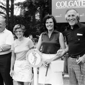 Lady golfers from all over the world compete in the European LPGA at Sunningdale