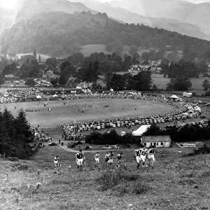 Lake District - Grasmere Sports, the tradional Lakeland gathering which was attended by