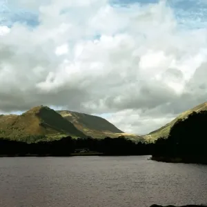 Lake District - Ullswater - June 1974 Scenic landscape - mountains water